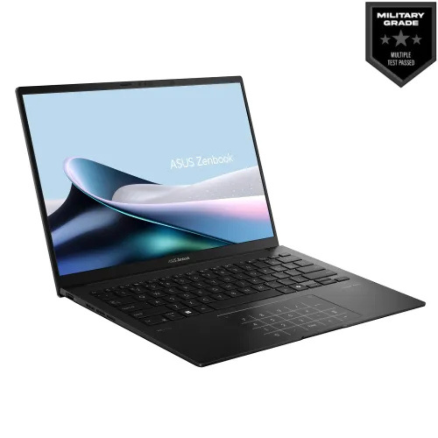 ASUS ZENBOOK S 14 COPILOT + PC, UM3406KA-AMD RYZEN AI 7 350, JADE BLACK, (UM3406KA-PP161WS), AMD RYZEN AI 7 350 CPU, 32GB LPDDR5X RAM (ON BOAD), 1TB M.2 NVMe PCIe 4.0 SSD, 14.0 INCH 3K OLED, AMD RADEON GRAPHICS, NO FINGER, JADE BLACK, WIFI6E, MILITARY GRADE, WIN11 LAPTOP